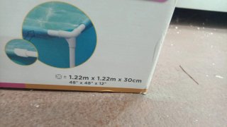 Piscina infantil Intex 1.22m x 1.22m x 30cm