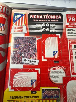 Álbum La Liga BBVA 2014-15