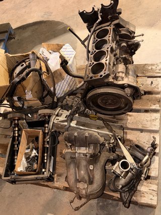 Bloque motor  opel z20let turbo alternador