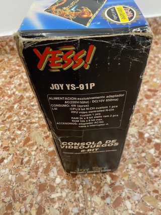 Consola YESS 8-BIT Clónica Nintendo NES