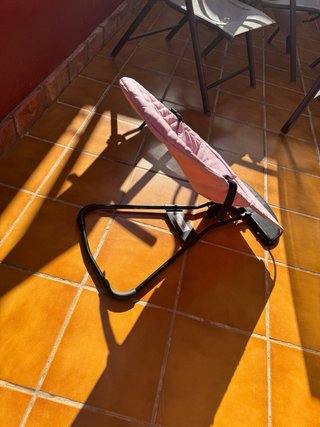 Hamaca para bebé rosa