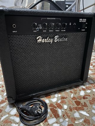 Amplificador Bajo Eléctrico Harley Benton HB-20B