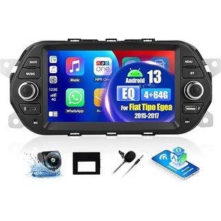 Radio Android Carplay Auto Fiat Tipo Egea 2015-201
