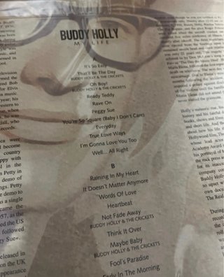 Buddy Holly - My Life (Vinilo Edición Limitada)