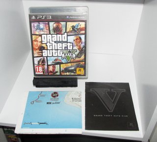 Grand Theft Auto V "GTA 5" + Mapa (PS3)