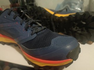 Zapatillas KIPRUN Trekking Running Azul/Naranja