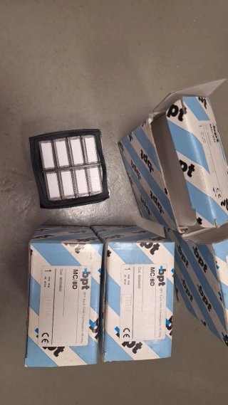 Pack 4 Módulos BPT MC/8D 8 Botões