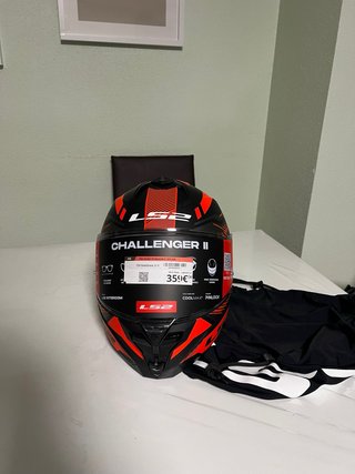 Casco LS2 Challenger II Dravix talla S