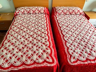 2 Colchas Vintage Cama 90cm