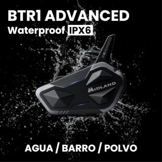 Casco Scorpion EXO-1400 Carbon Air + Midland BTR1