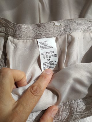 Traje falda y chaqueta ceremonia talla 52