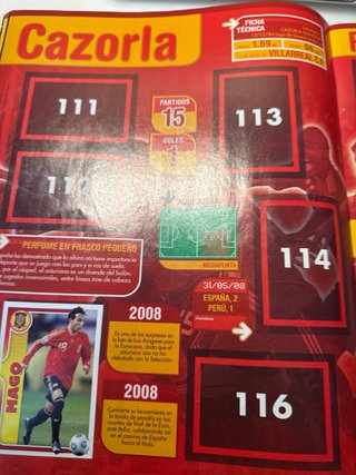 Álbum Panini ¡A Por Ellos! Selección Española 2009