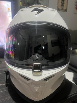 Casco Scorpion EXO-520 Air Solid Blanco