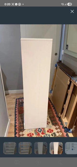 Estantería de madera Ikea alta calidad