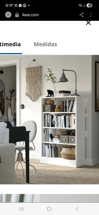 Estantería de madera Ikea alta calidad