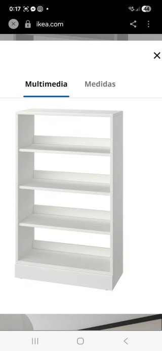 Estantería de madera Ikea alta calidad