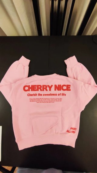 Sudadera Zara niña rosa T 8-9