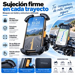 Soporte Móvil Moto SMARTDEVIL Firme