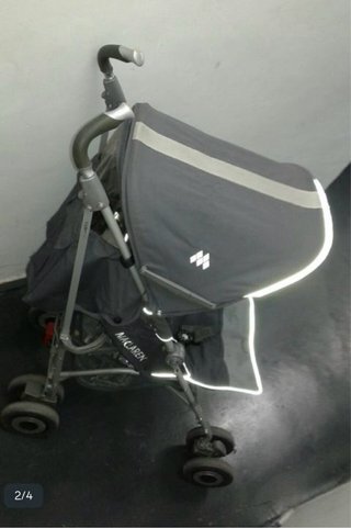 Silla de paseo Maclaren gris
