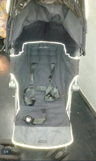 Silla de paseo Maclaren gris