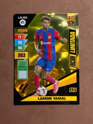 Cromo Lamine Yamal Edición Limitada La Liga ROOKIE