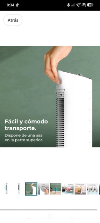 Climatizador Cecotec Torre Blanco