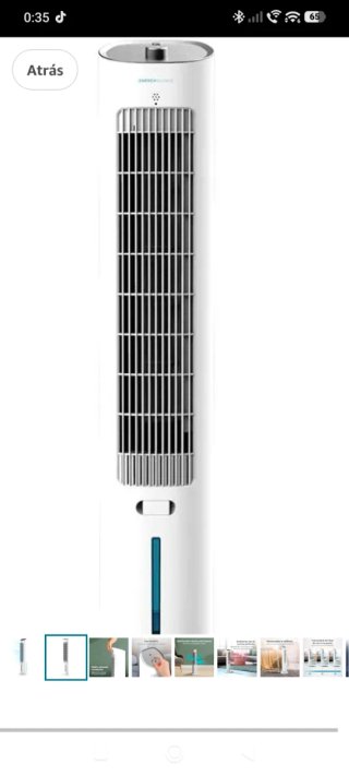 Climatizador Cecotec Torre Blanco