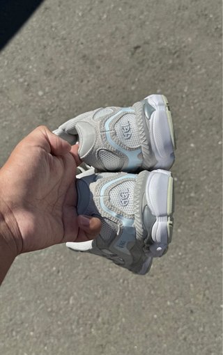 Zapatillas Asics Gel Gris Doble Cordón