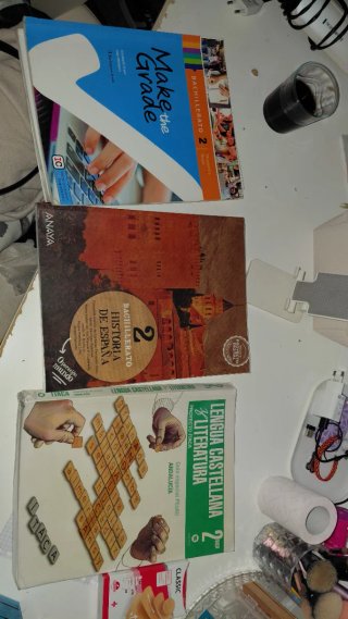 Libros de hist.de España, Inglés y lengua , 2°bach
