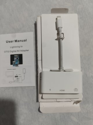 Adaptador Lightning a AV Digital HDMI USB
