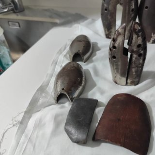 Horma industrial zapatero antigua