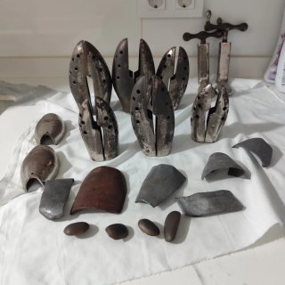 Horma industrial zapatero antigua