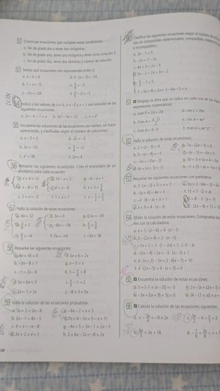 Matemáticas I Secundaria