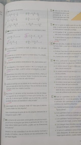 Matemáticas I Secundaria