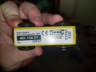 Lote tren madera IKEA LILLABO y accesorios