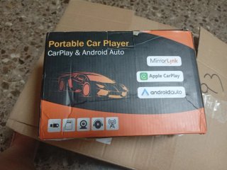 Reproductor Coche Portátil CarPlay Android Auto