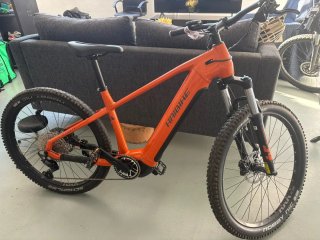 Bicicleta eléctrica Haibike naranja
