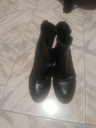 Botines negros talla 36