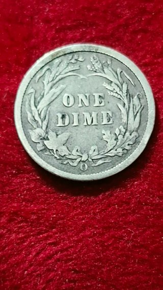 Moneda One Dime 1895 Plata Antigua
