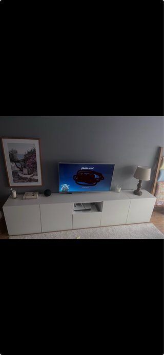 Mueble salón de 3 metros modular + tv de 50 pulgas