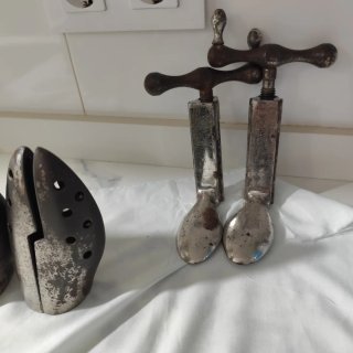 Horma industrial zapatero antigua