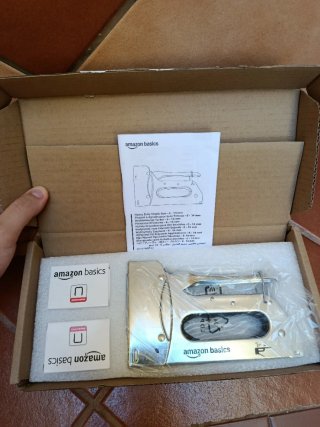 Grapadora Amazon Basics 6-14 mm