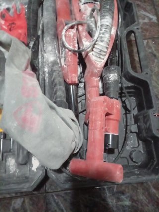 Lijadora STAYER con maletín y accesorios