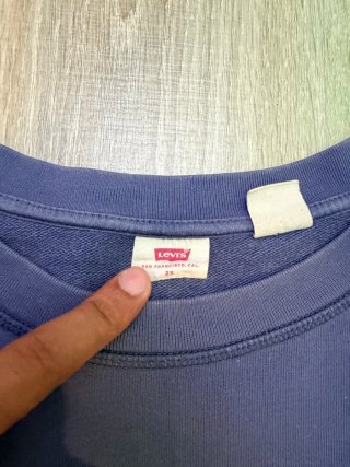 Sudadera Levi’s azul vintage 2X