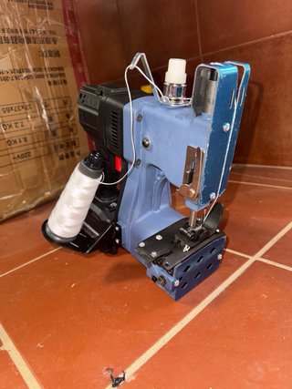 Máquina coser sacos portátil 18V