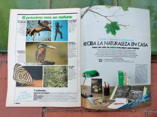 primer número de la revista Natura