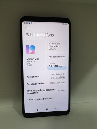 Xiaomi Mi Max 3 Negro