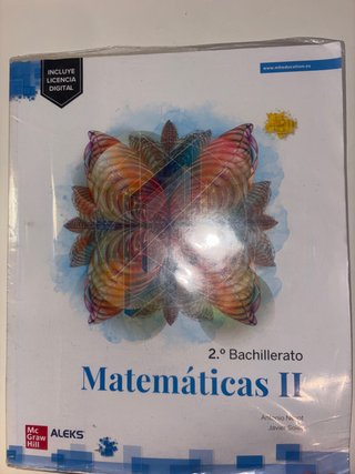 Matemáticas 2.º Bachillerato