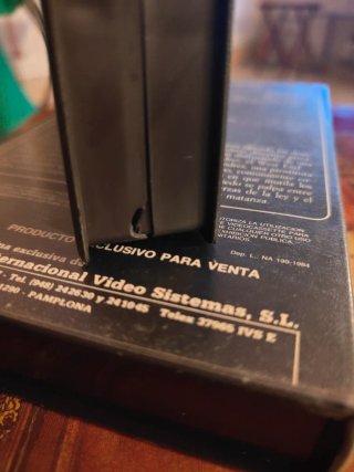 Lote 2 Películas VHS Sherlock Holmes Cine