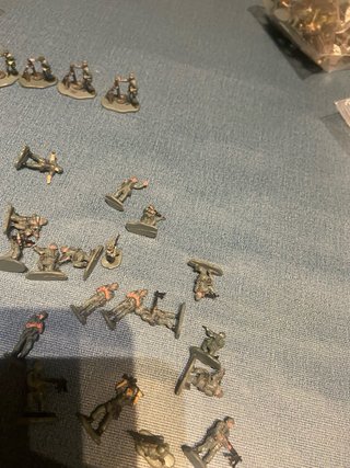 Lotto soldatini militari miniature